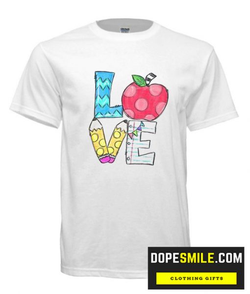 Love Teacher cool T Shirt