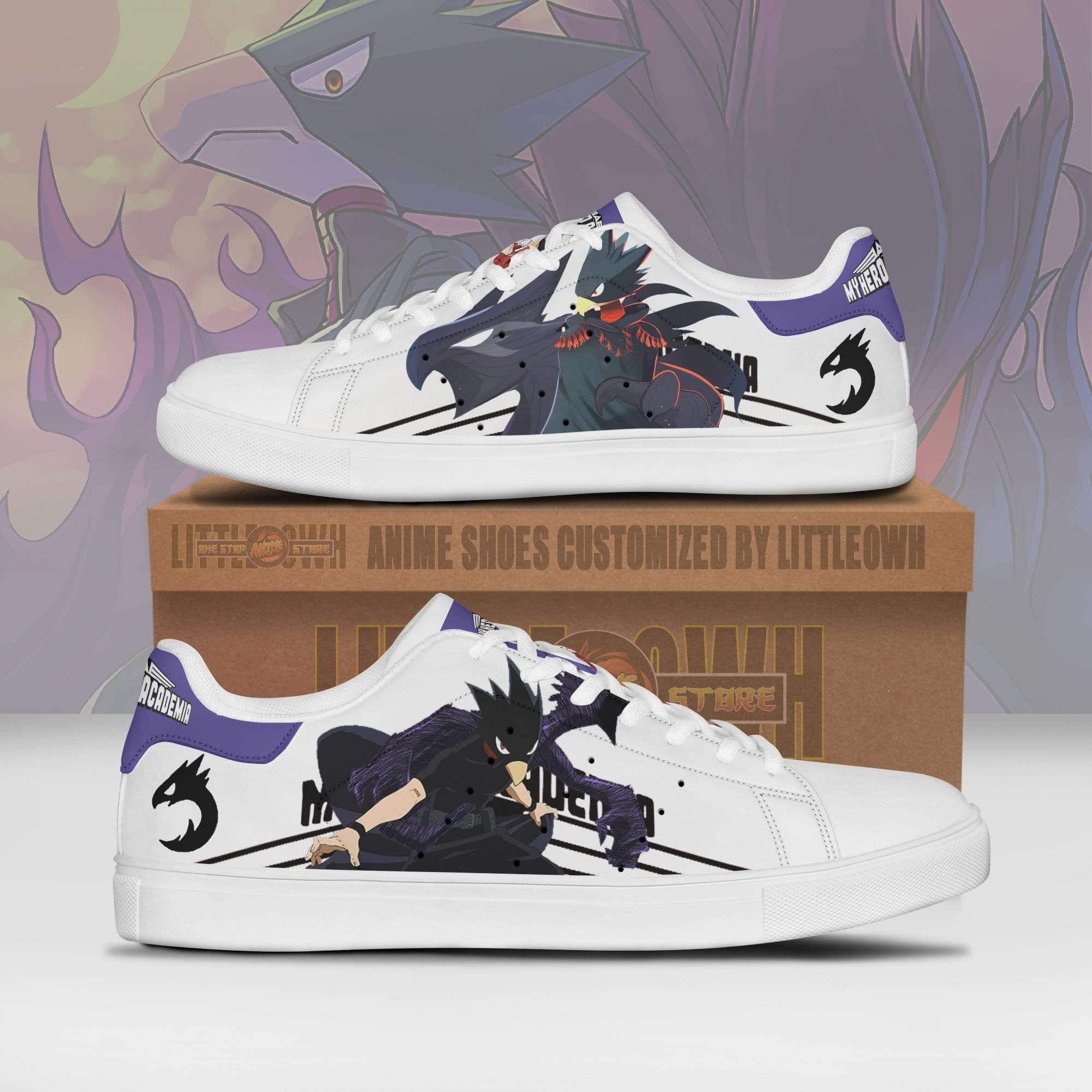 Fumikage Tokoyami Sneakers Custom My Hero Academia Anime Shoes