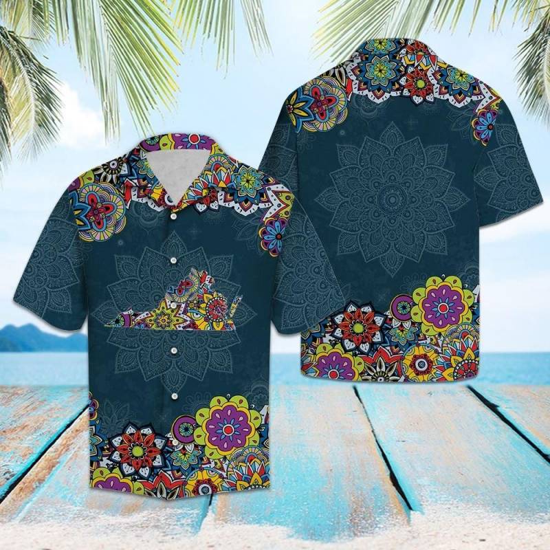 Artsyhomes Virginia Mandala Hawaiian Ha89444