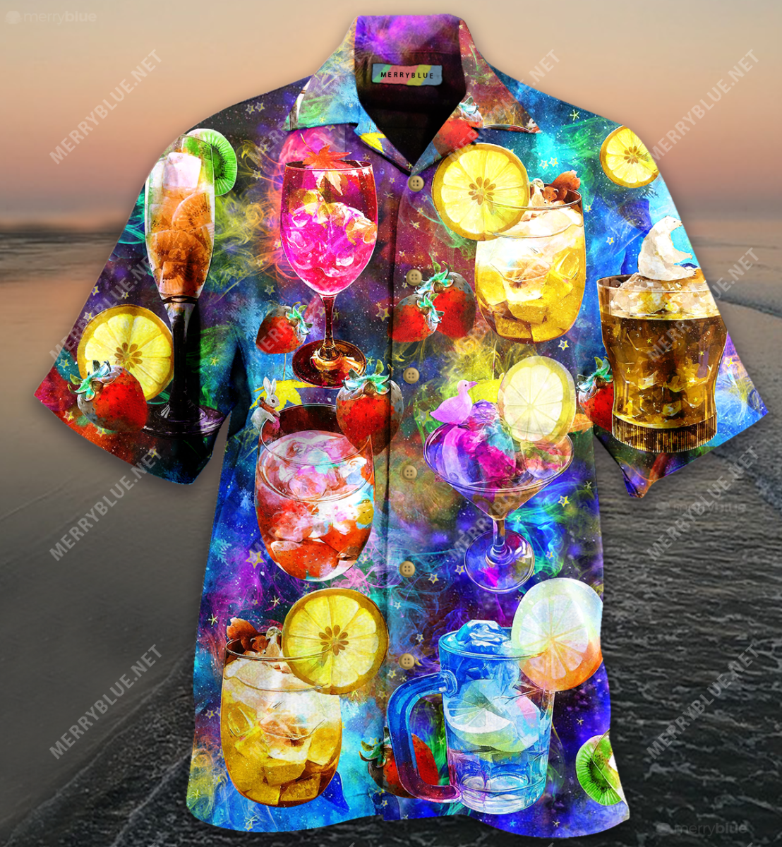 Life Is A Crazy Mixture Of Cocktail Unisex Hawaii Shirt Ha22072