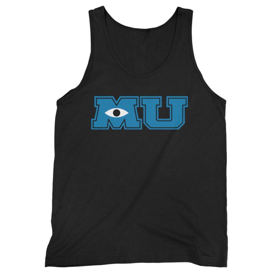 Mu Monsters University Logo Man’s Tank Top