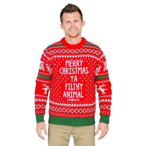 Ya Filthy Animal Snowflake And Reindeer Ugly Christmas Sweater 2021 For Women Men Couple Family Funny Cute Plus Size