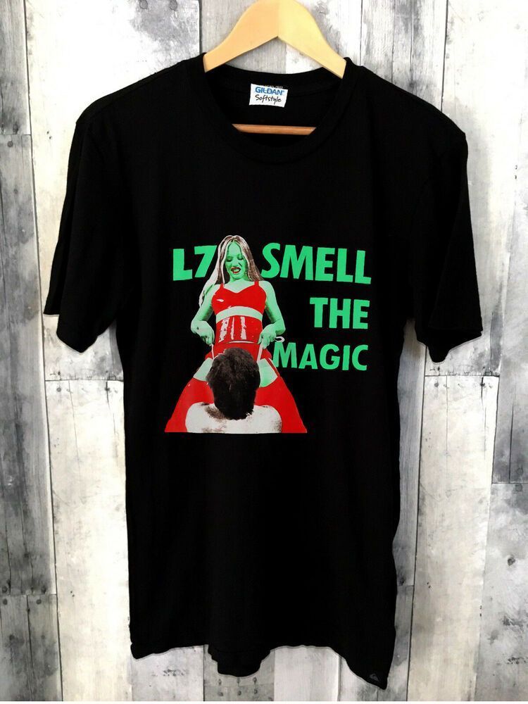 Vintage 1990 L7 Smell The Magic Shirt Reprint Shirt