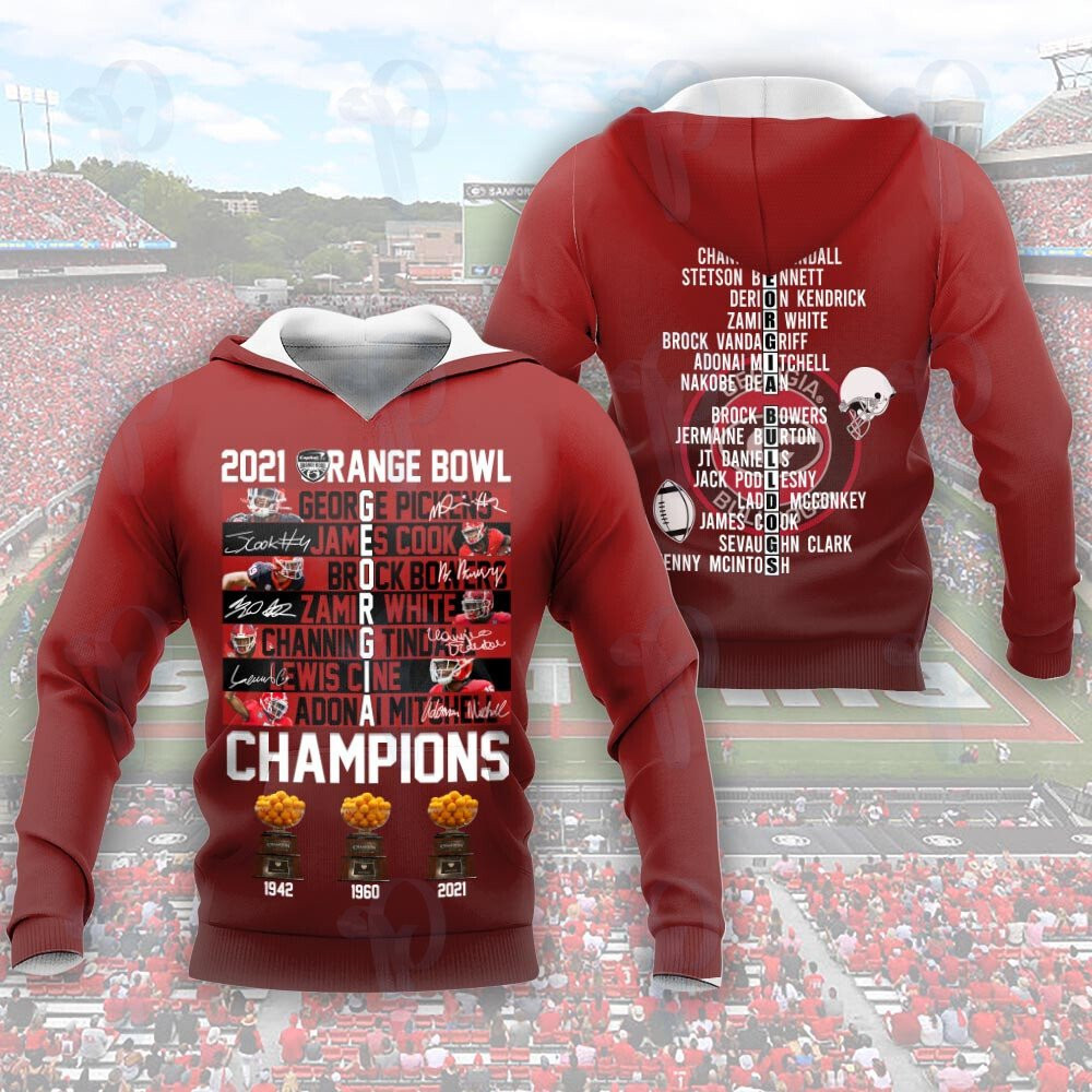 Georgia Bulldogs Hoodies – V21