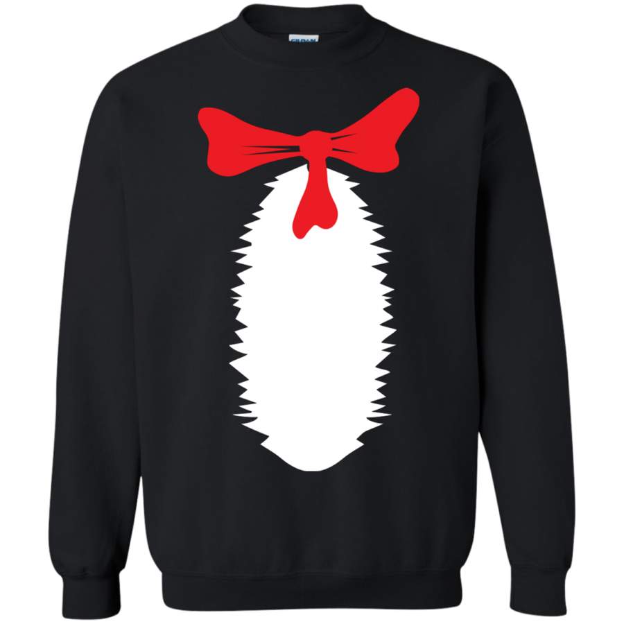 AGR Cat In The Hat Crewneck Pullover Sweatshirt