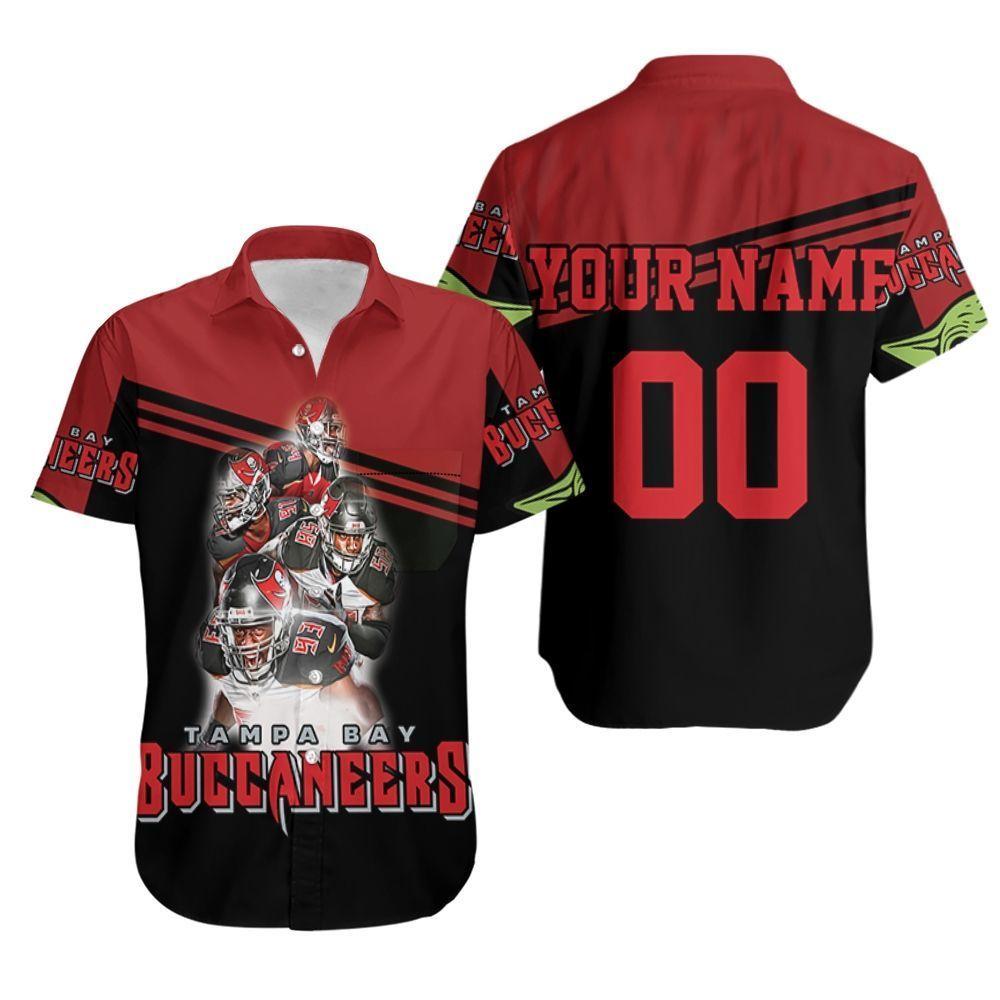 Beach Shirt Yoda Tampa Bay Buccaneers Green Helmet Nfc South Champions Super Bowl 2021 Personalized Hawaiian Shirt