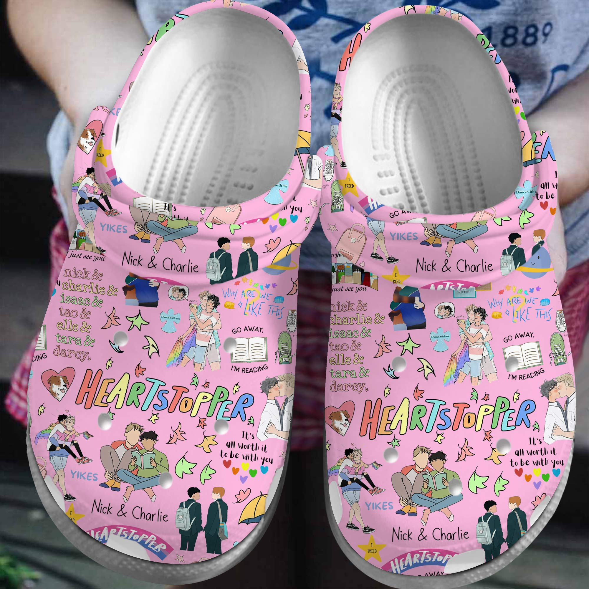 Heartstopper Tv Series Crocss Clogs For Men Women And Kid Bm1411-2170-4