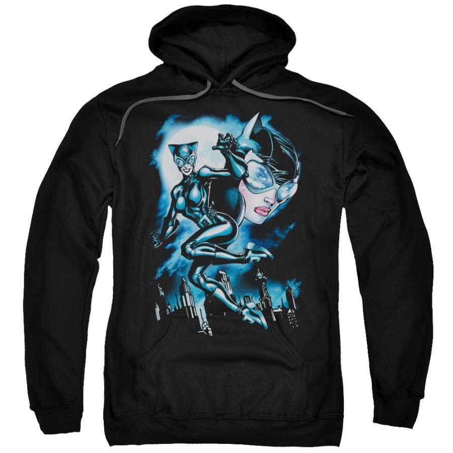 Batman – Moonlight Cat Adult Pull Over Hoodie