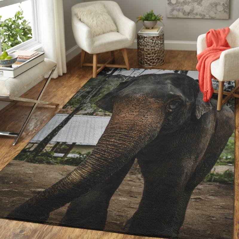 I shall call her Elly – Animals Area Rug Carpet