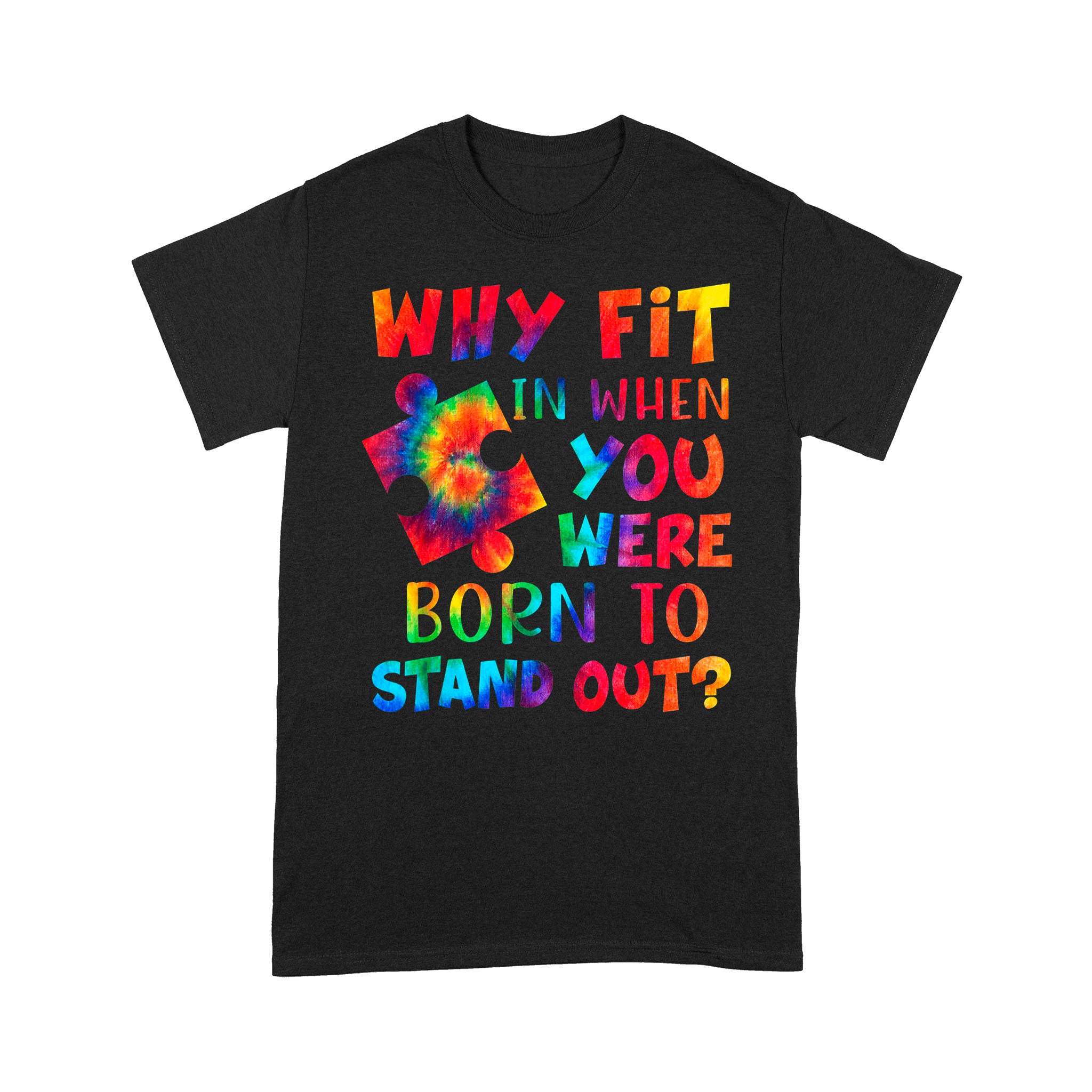 What Makes You Different Elephant Mom Autism Child Awareness – Standard T-Shirt