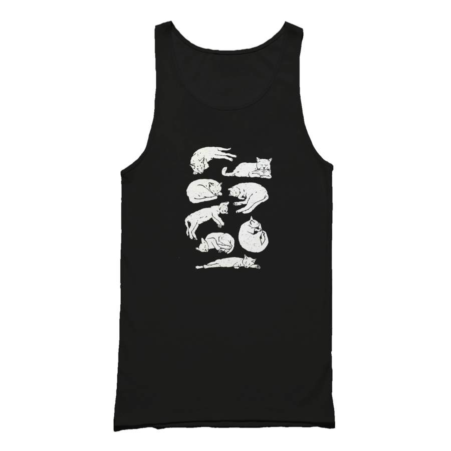 Cute Kittens And Cats Sleeping Weareyawn Typography Tank Top