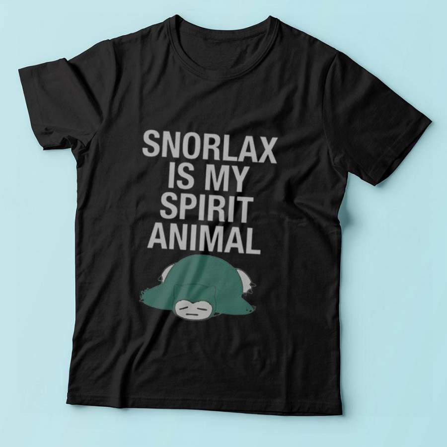 Snorlax Is My Spirit Animal Men’S T Shirt