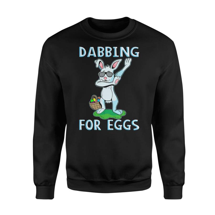 Dabbing Easter Bunny Kids Sweatshirt