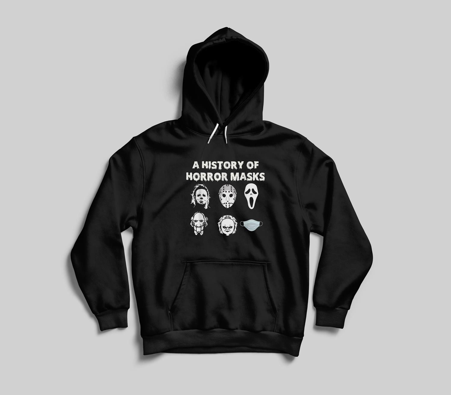 A History Of Horror Masks Best Horror Masks Halloween Youth Hoodie/T-Shirt