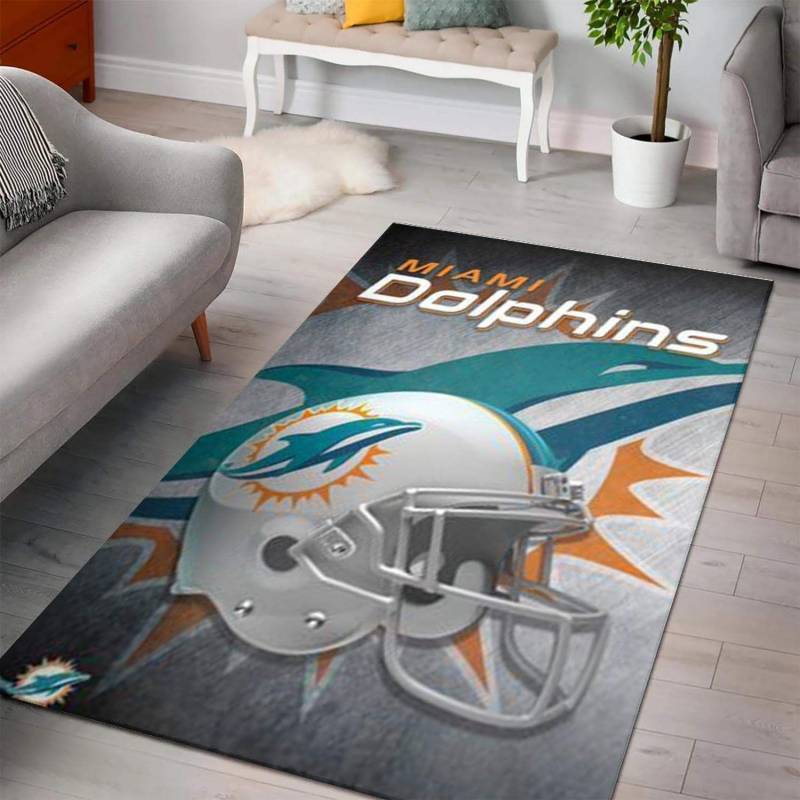 Miami Dolphins Rug V5