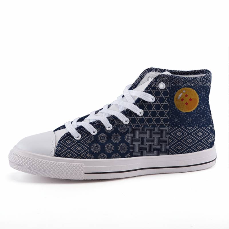 Dragon Ball Japanese Pattern Vintage Design Sneaker Shoes