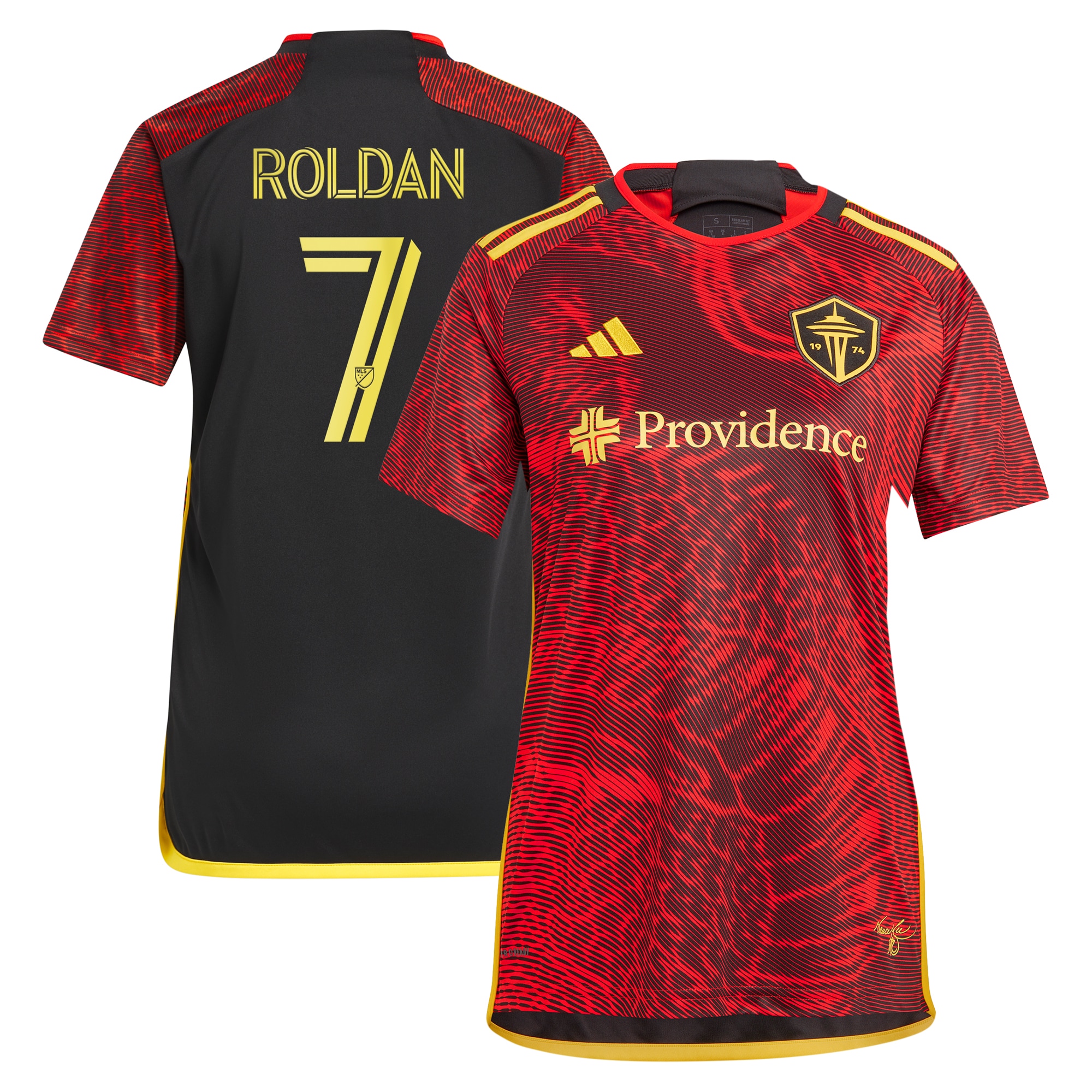 Cristian Roldan Seattle Sounders FC Women's 2024 The Bruce Lee Kit Replica Player Jersey  Red