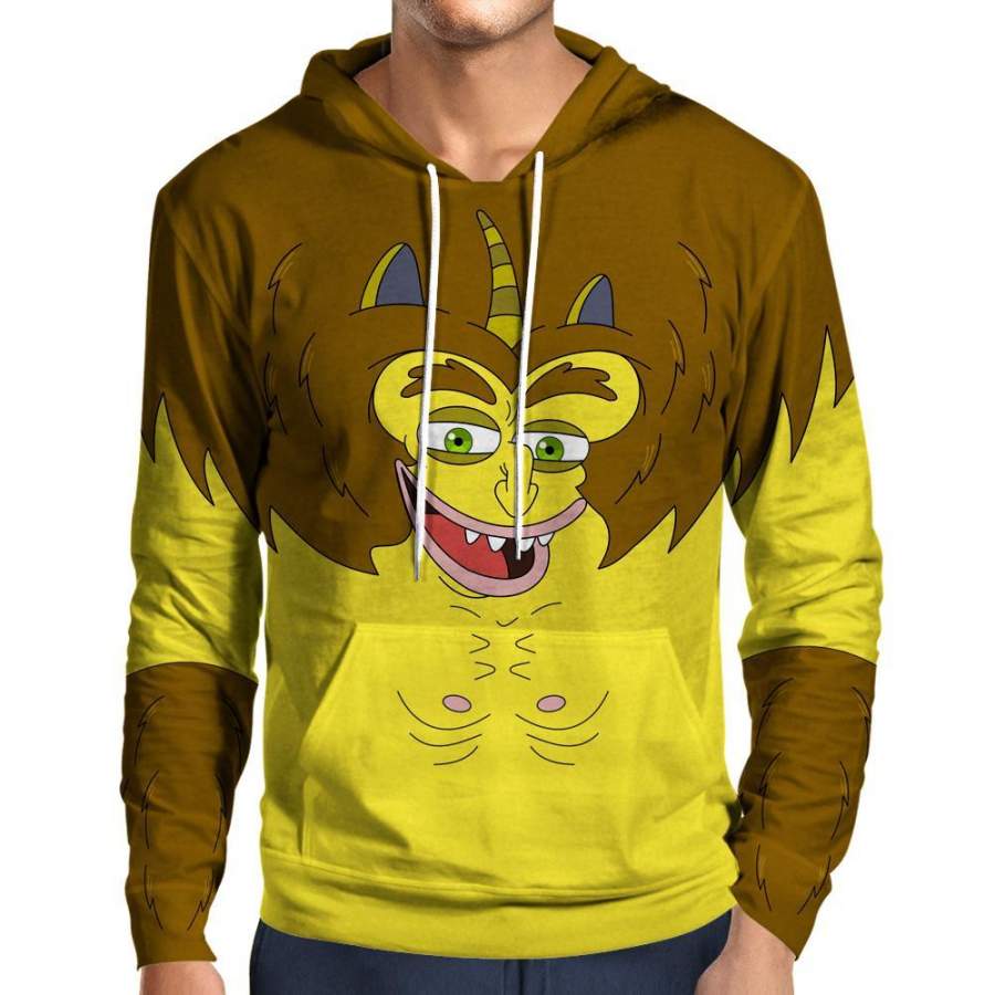 Maury The Hormone Monster Men/Women All-Over Print 3D Hoodie