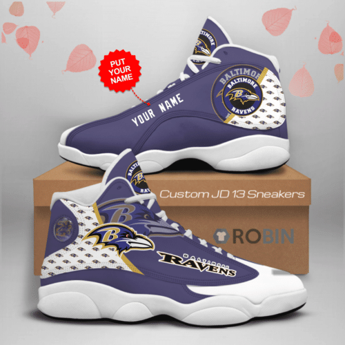 Baltimore Ravens Air Jordan 13 Shoes