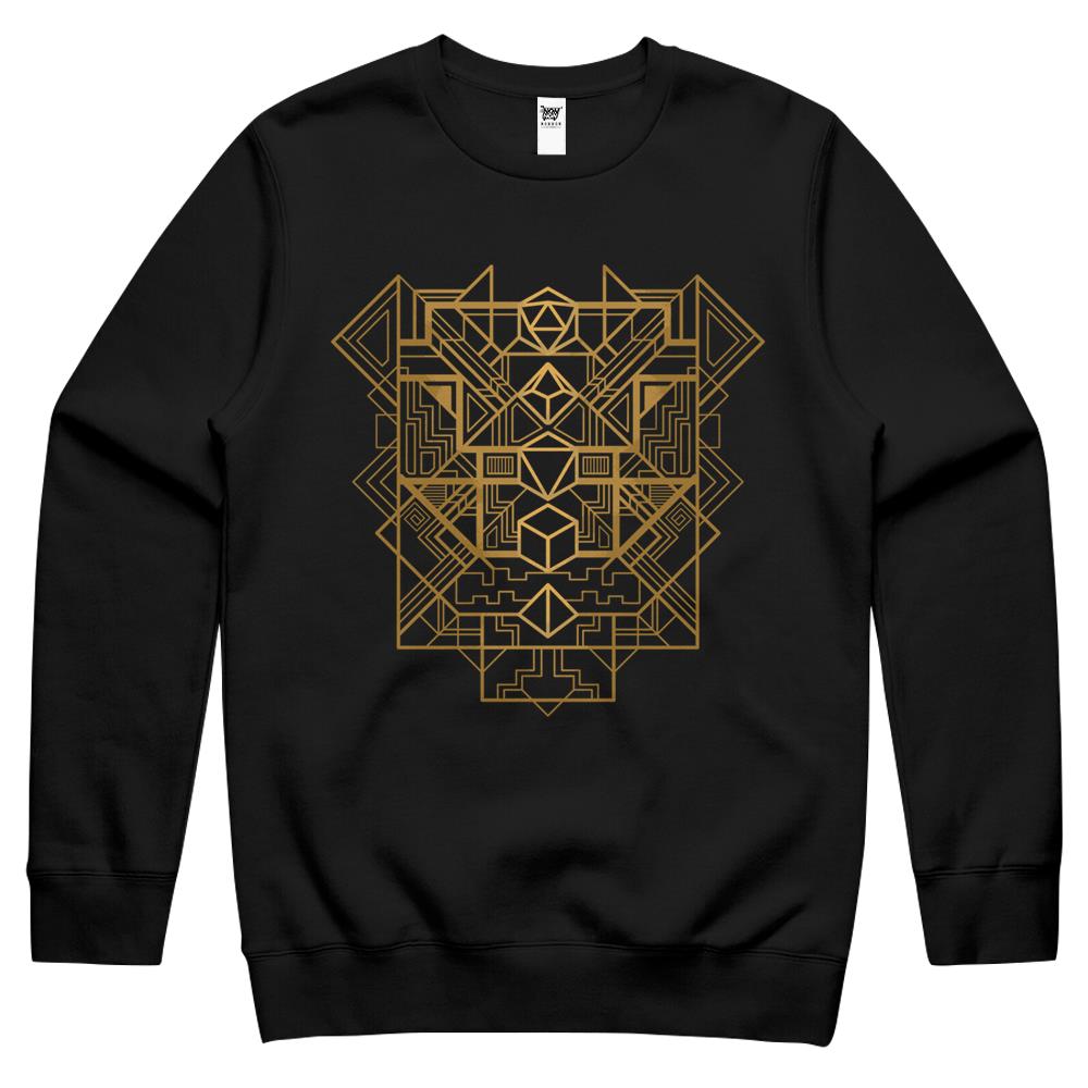 Dice Deco Gold Crewneck Sweatshirt