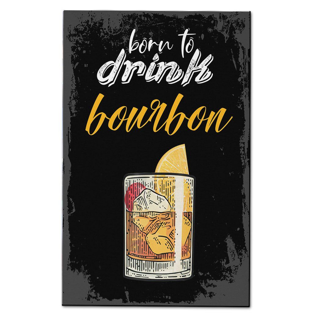 Casespring 3D Born To Drink Bourbon Custom Carpet