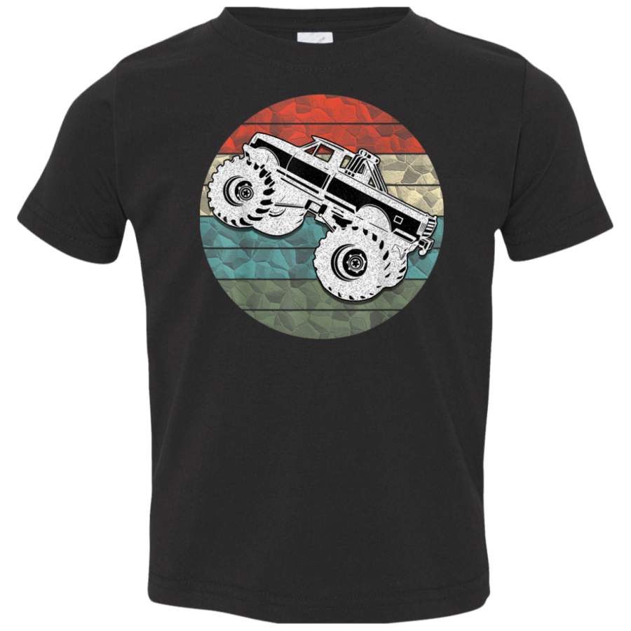 Vintage Monster Trucks TShirt Big Foot Cars Lovers Gift Tee 3321 Rabbit Skins Toddler Jersey T-Shirt