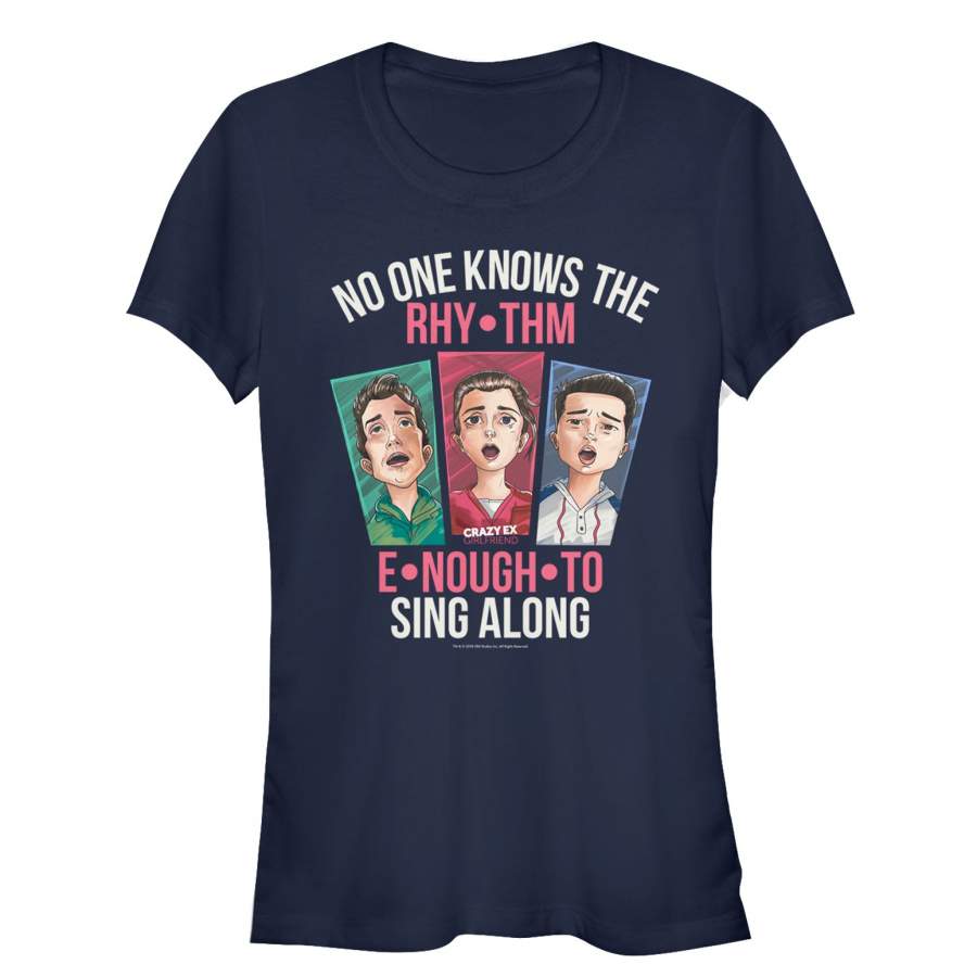 Crazy Ex-Girlfriend Junior’s No One Knows the Rhythm T-Shirt