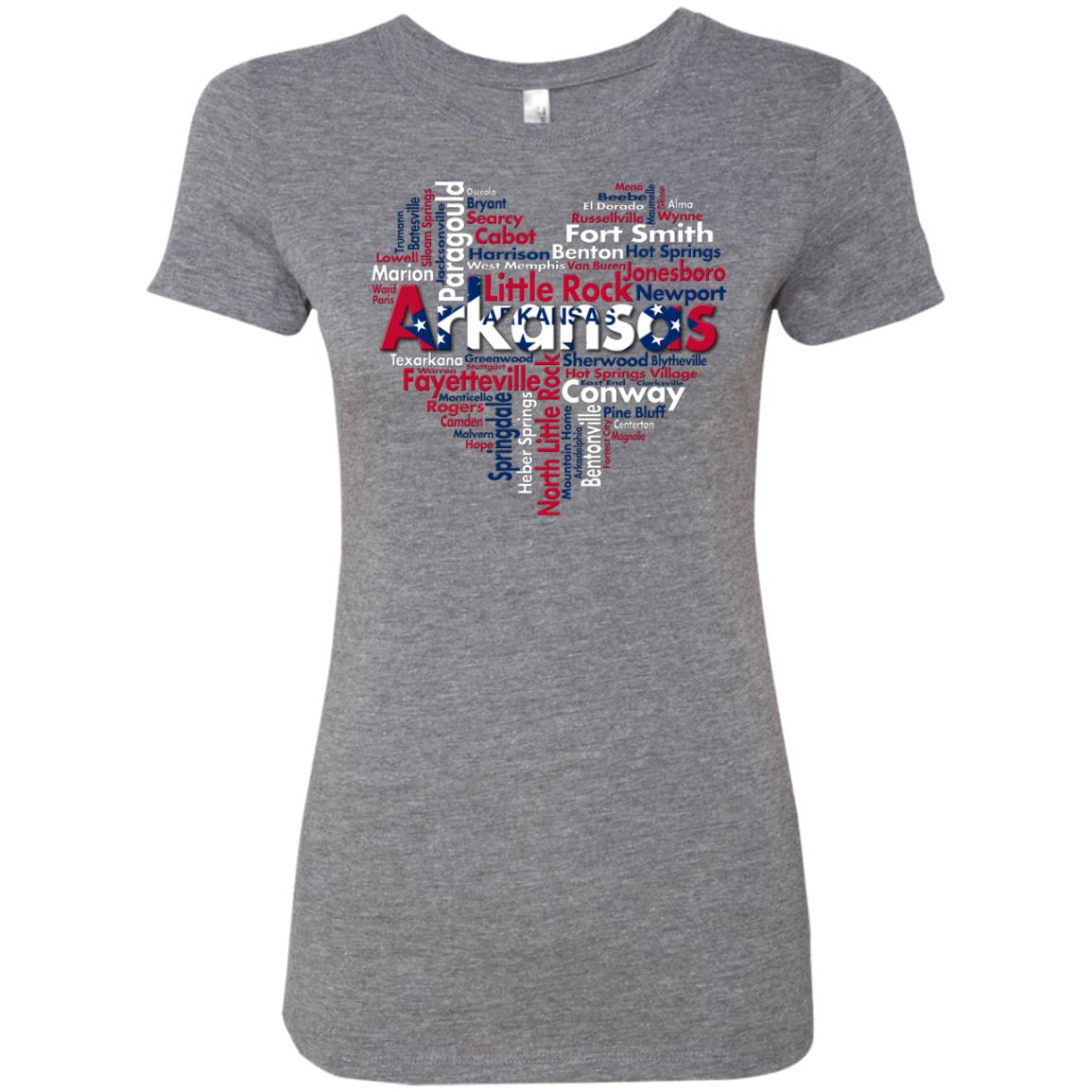 Arkansas City Heart T Shirt