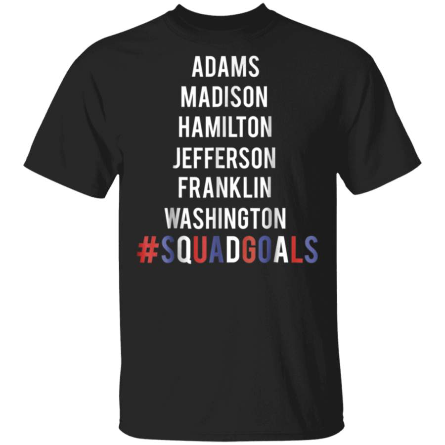 4th of July Shirt Independence America USA Squad Presidents