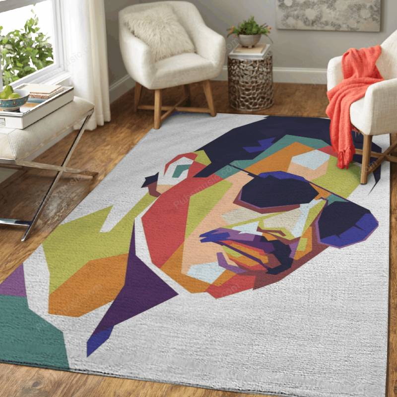 The Legend Freddie Mercury – Pop Art Illustration Rug Mats – Carpet