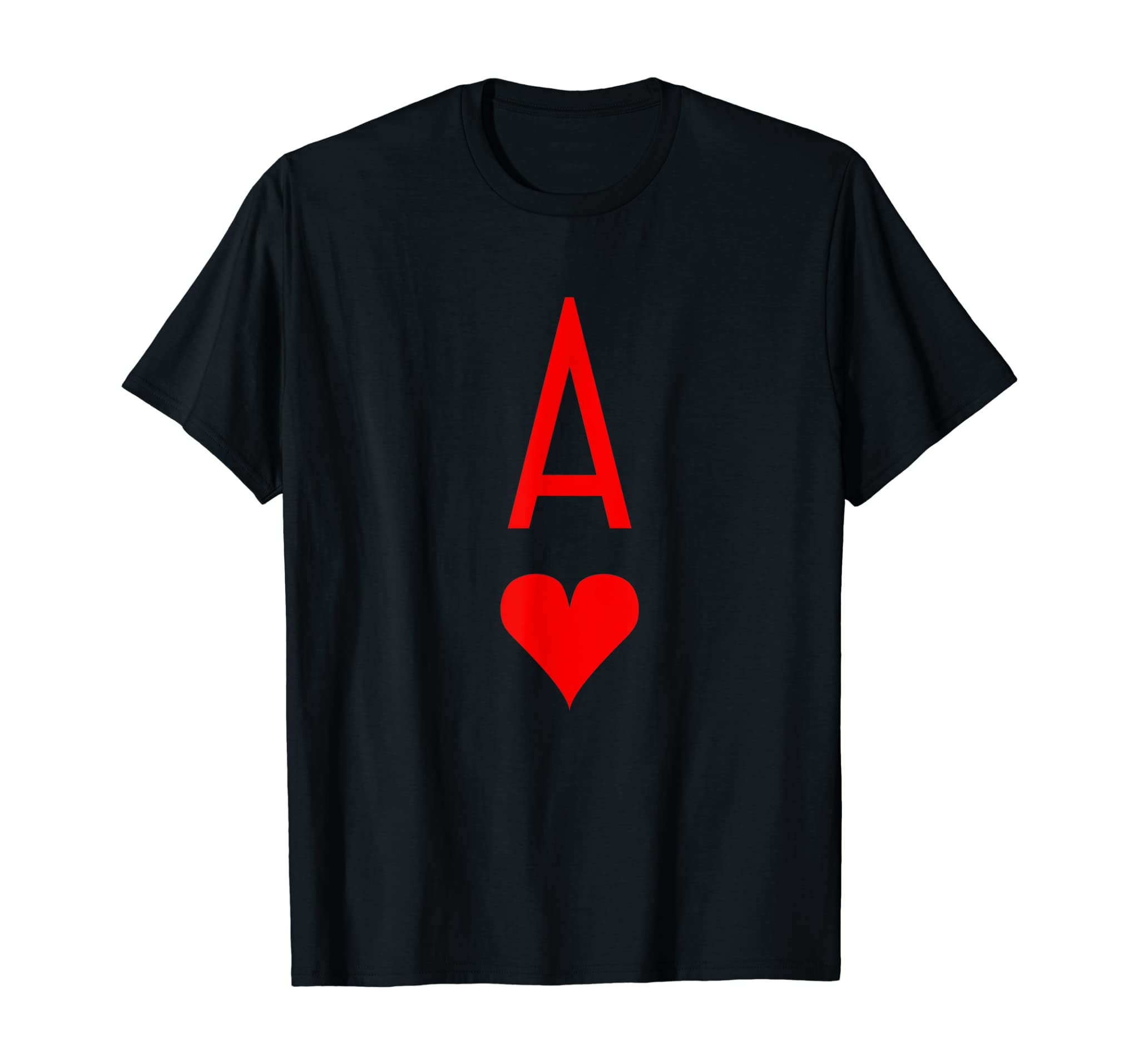 Ace of Hearts Poker Black Jack Deck Of Cards T-Shirt