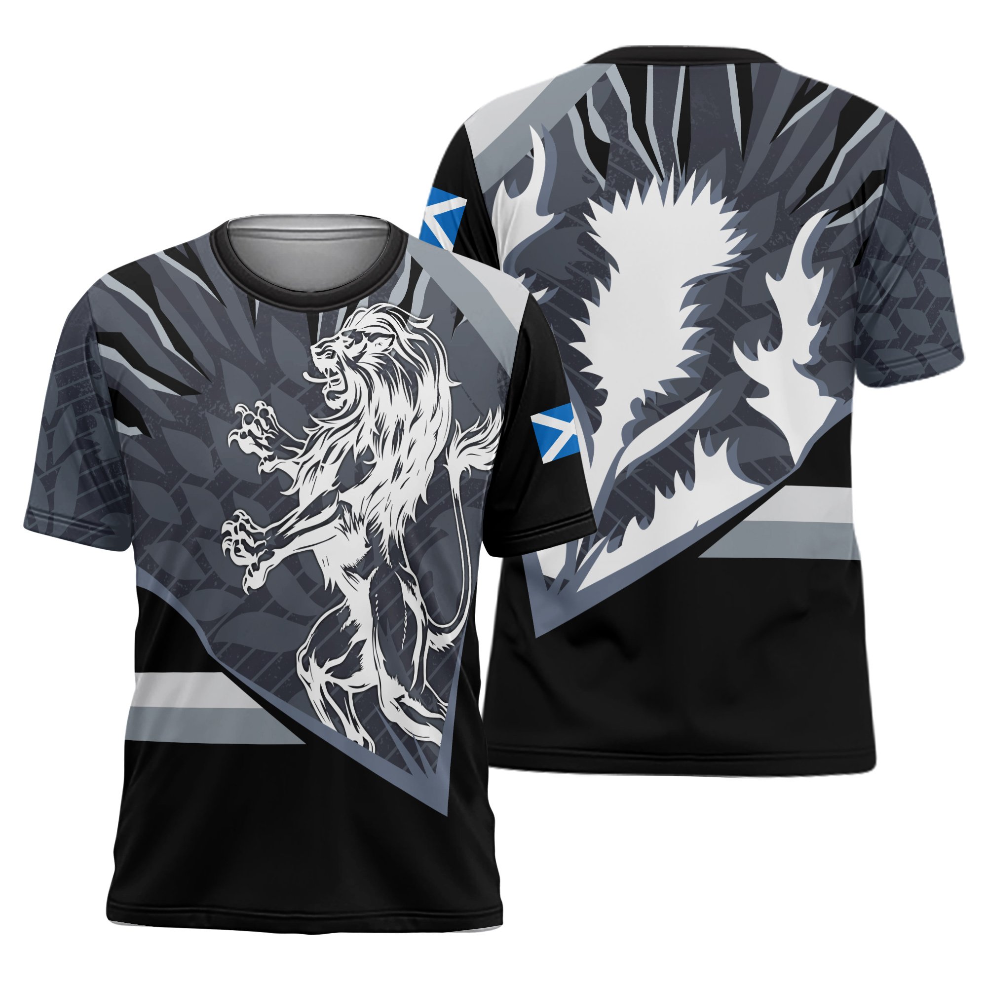 ViticStore™ 3d all over printed Lion Rampant & The Thistle – 3XL T-shirt