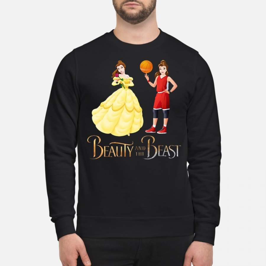 Basketball Belle Beauty and the Beast Sweatshirt