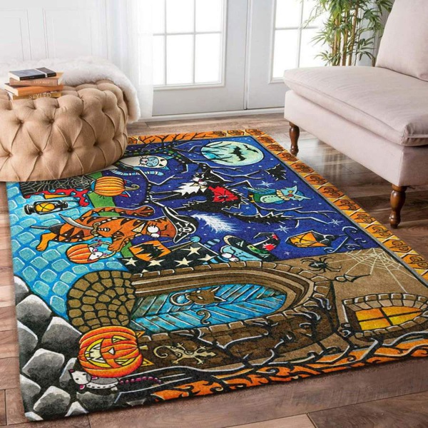 Cat Halloween TT2409013M Rug