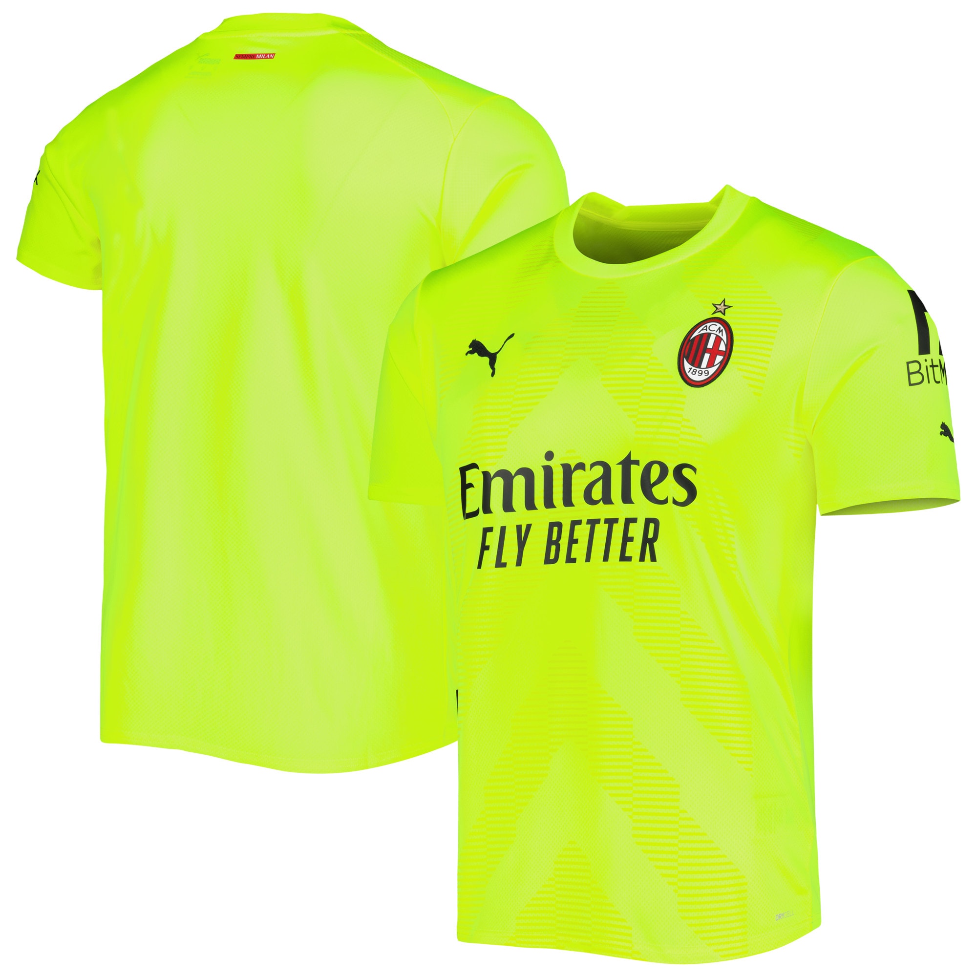 AC Milan 2022/23 Replica Goalkeeper Jersey – Neon Green