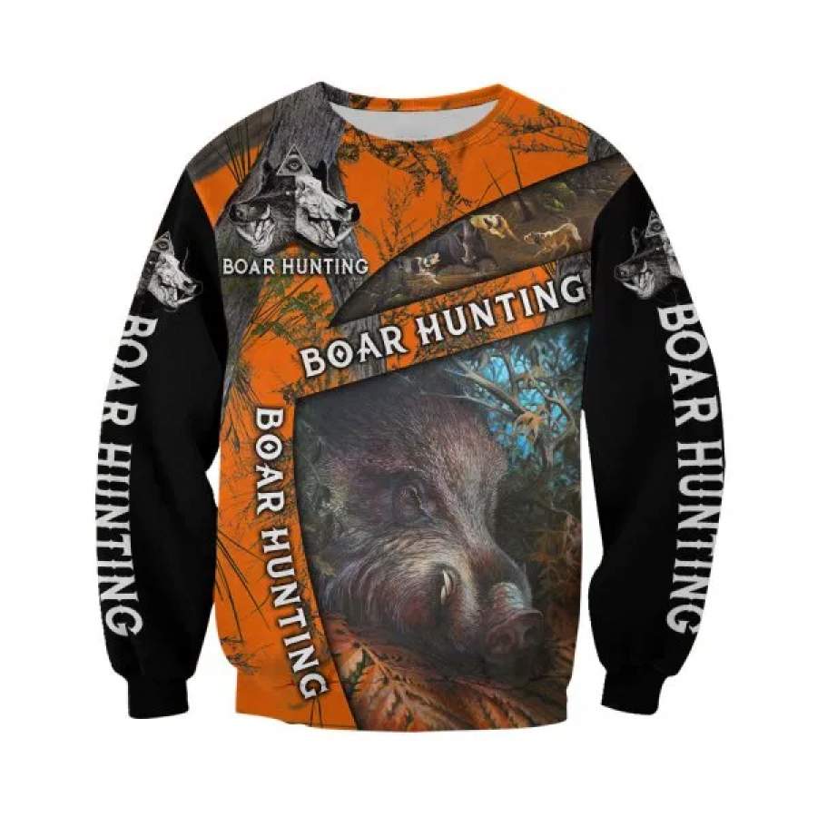 PL423 BOAR HUNTING CAMO 3D ALL OVER PRINTED SHIRTS FOR MEN AND WOMEN