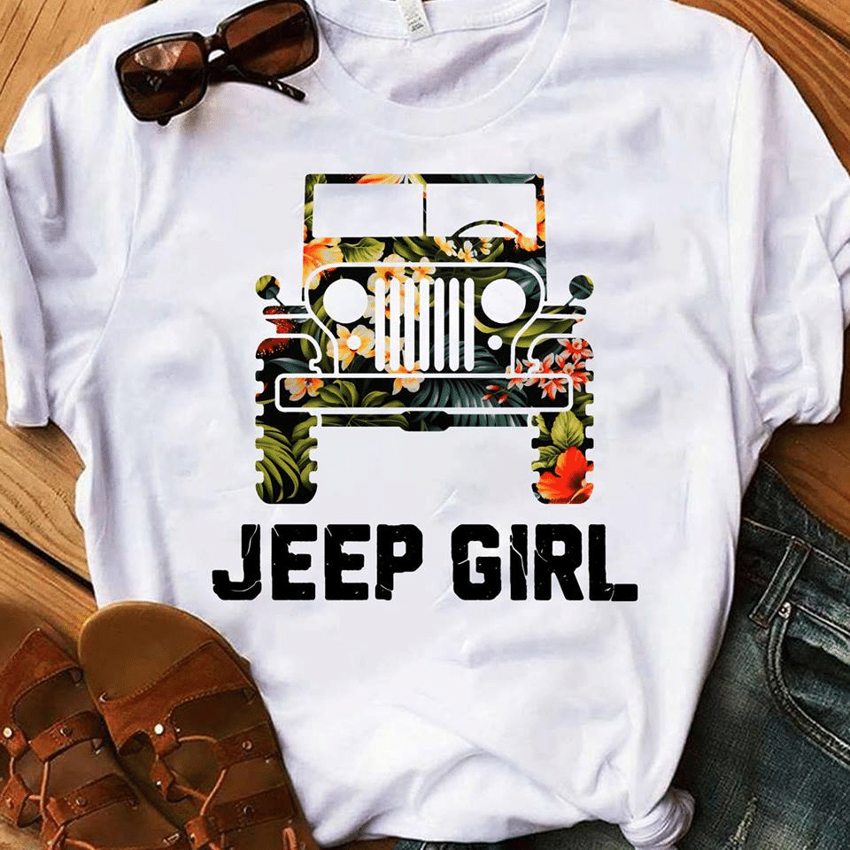 Jeep Lover Jeep Girl T-Shirt