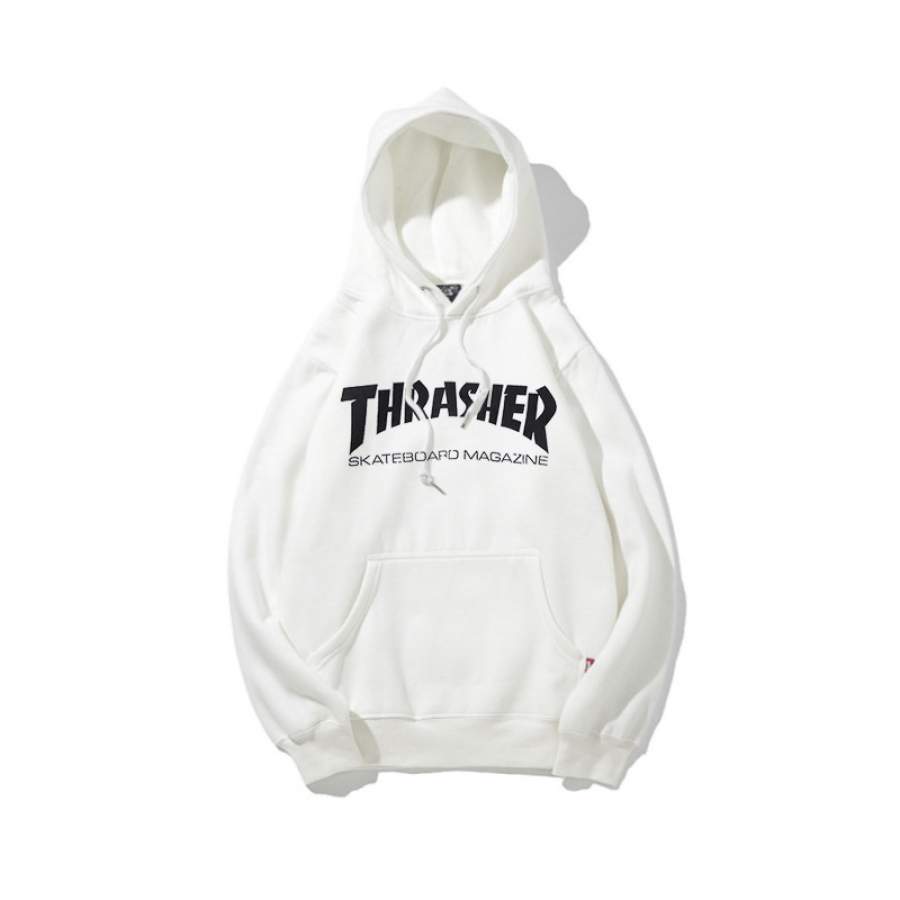 Thrasher Flame Hoodie Long Sleeve Pullover Sweatshirt