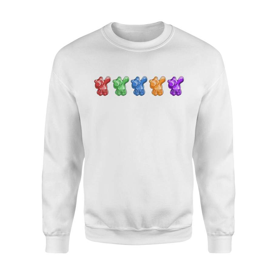 Dabbing Candy Bear Dab Gummy Fruit Treat Sweatshirt