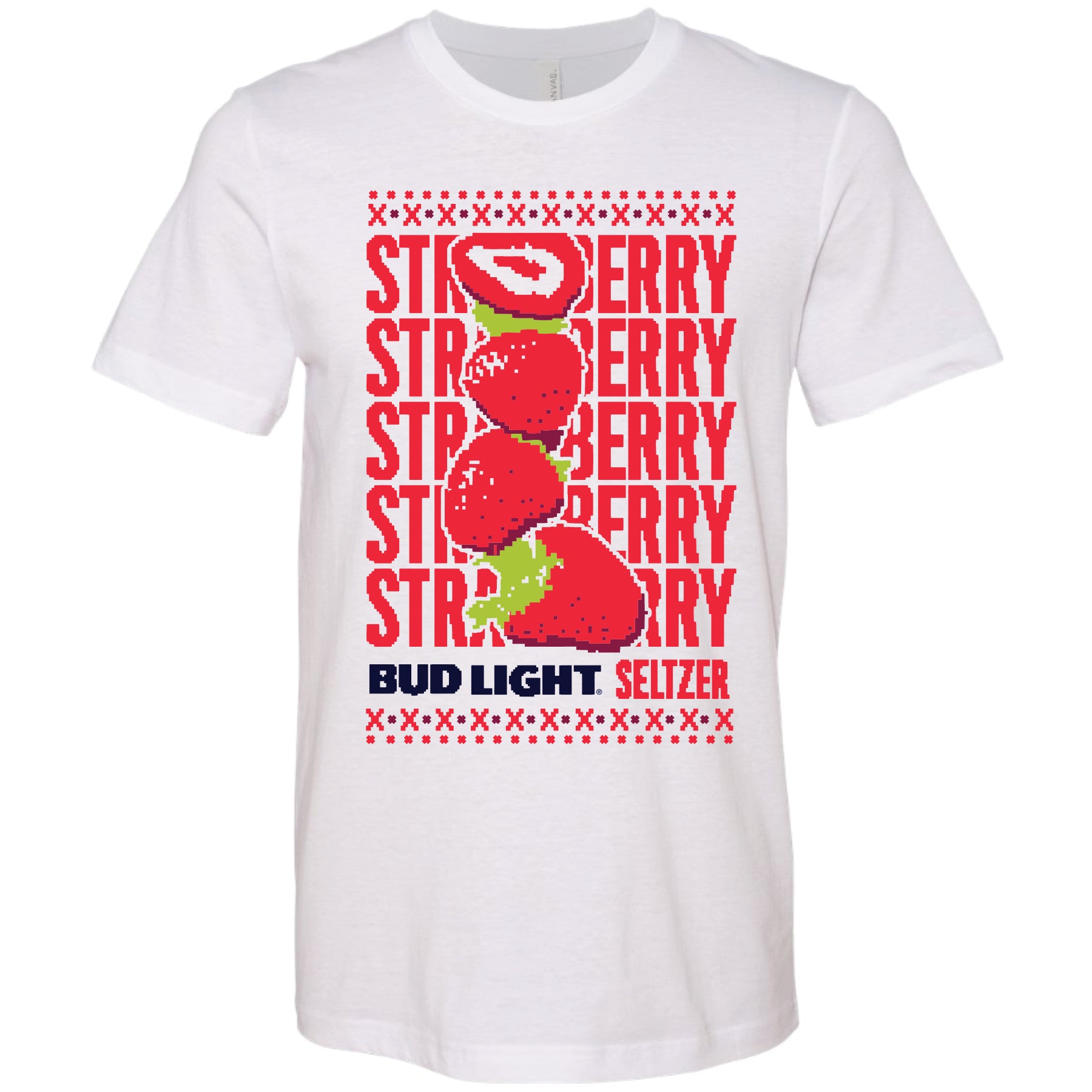 Bud Light Seltzer Ugly Sweater – Strawberry T-Shirt