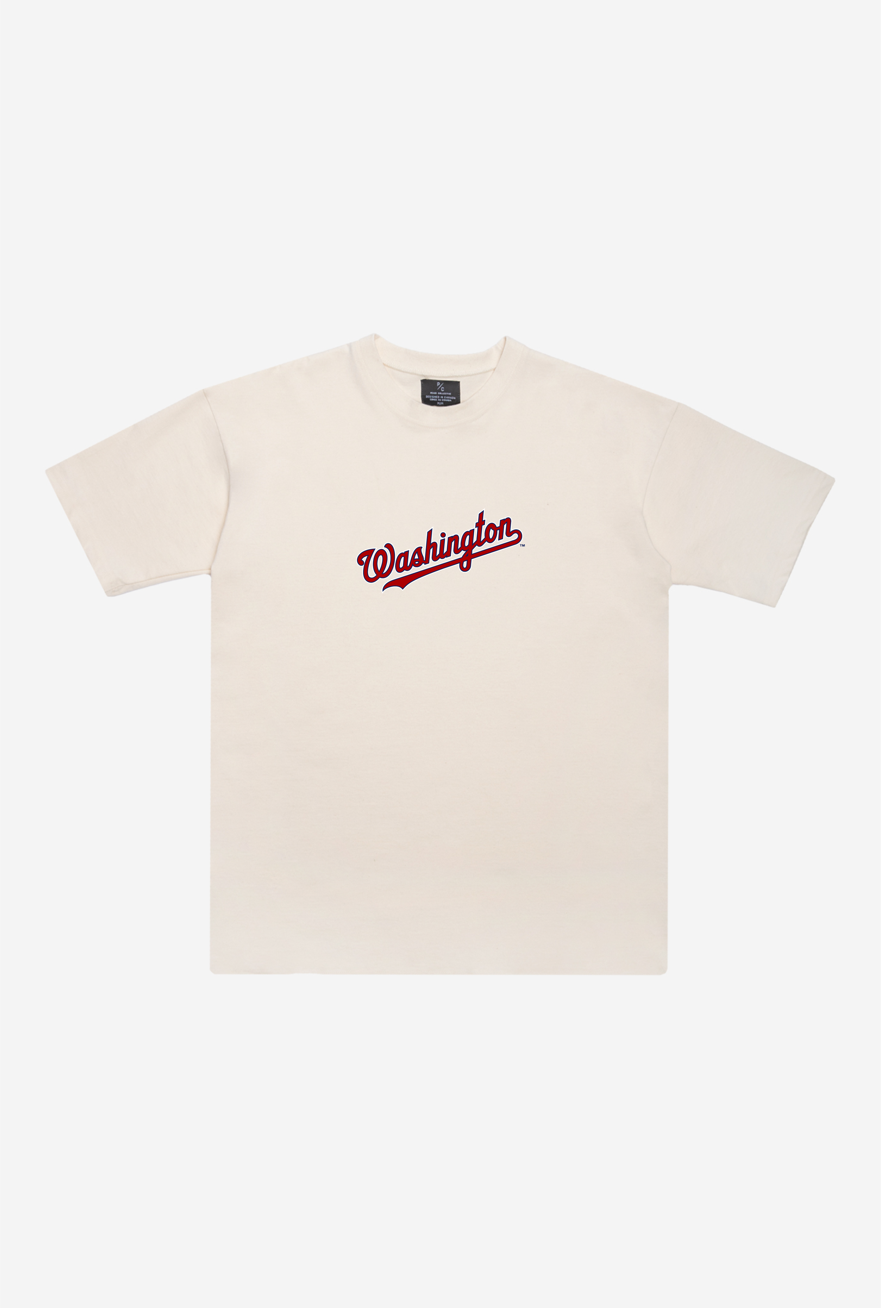 Washington Nationals Heavyweight T-Shirt – Natural