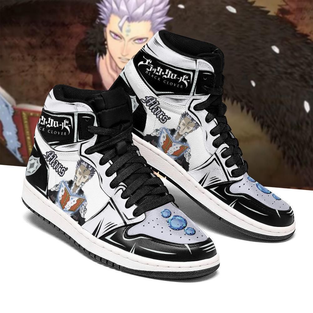 Diamond Kingdom Mars Black Clover Anime Air Jordan Shoes Sport Sneakers