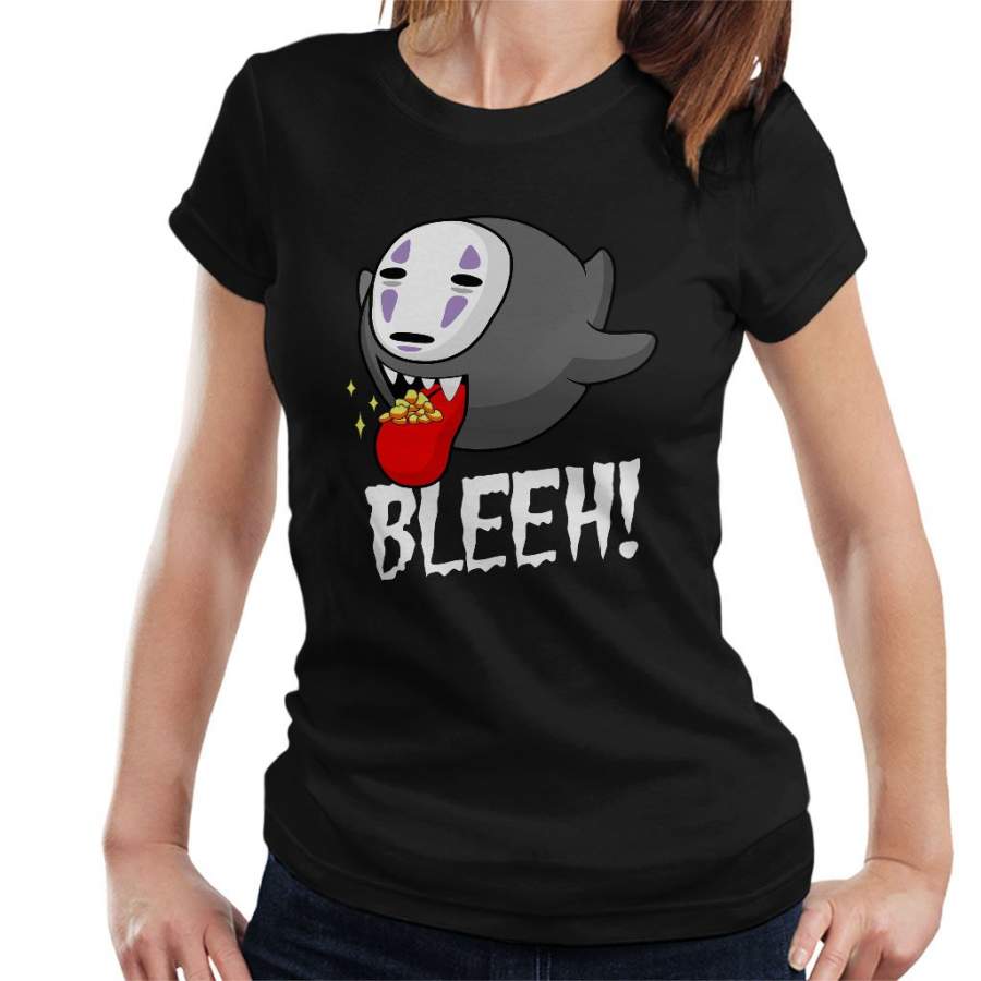 Super Mario Boo No Face Mashup Women’s T-Shirt