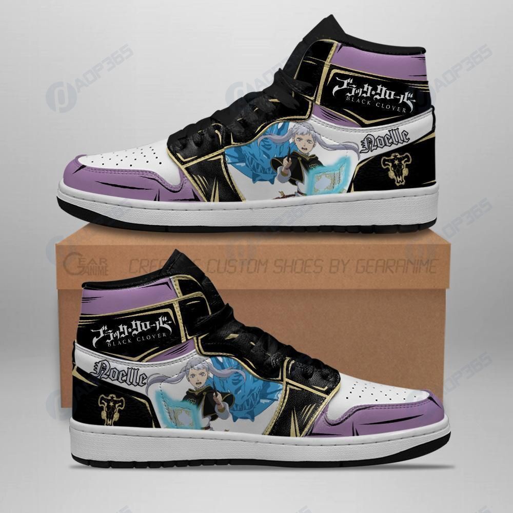 Black Bull Noelle Silva Sneakers Black Clover Anime Shoes Air Jordan 13 Shoes Hajd2403206