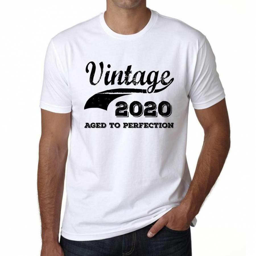 Vintage Aged to Perfection 2020, Geschenke F??r M?nner Geburtstag Tshirt