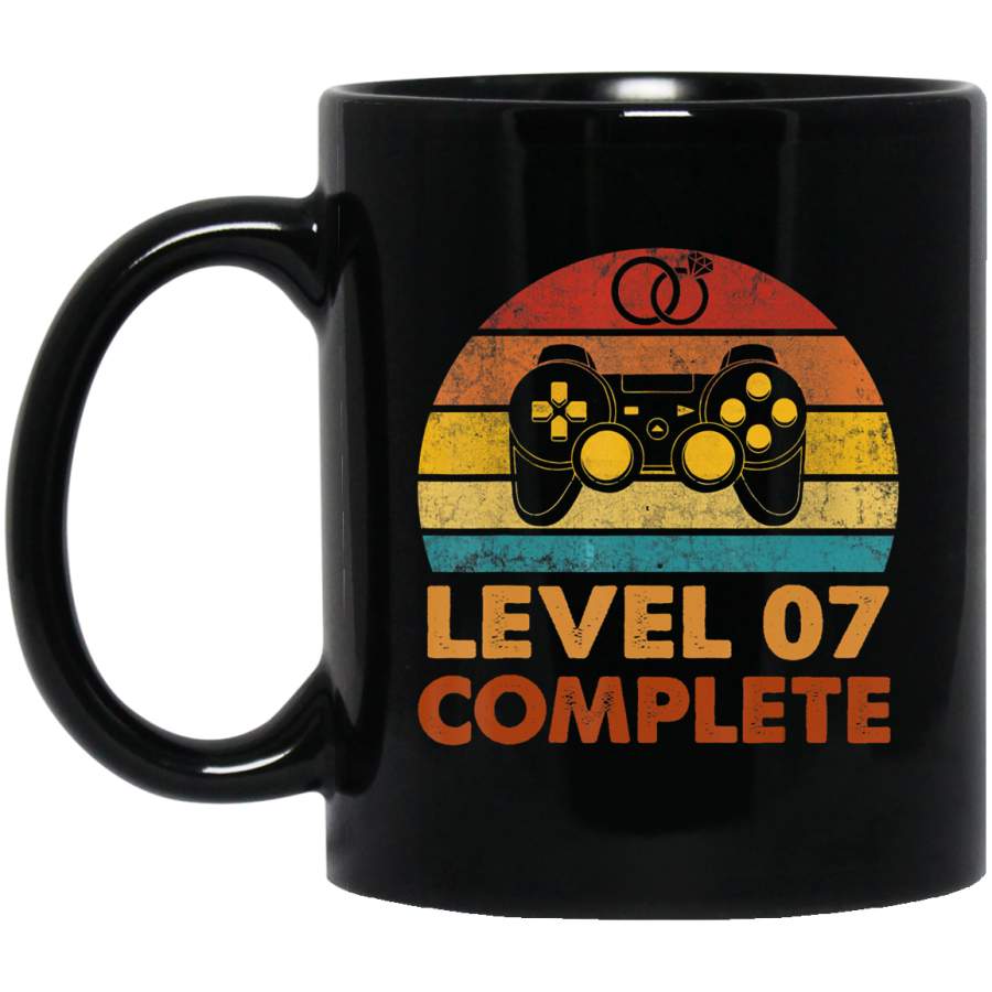 Vintage 7th Wedding Anniversary-Level 7 Complete Coffee Mug