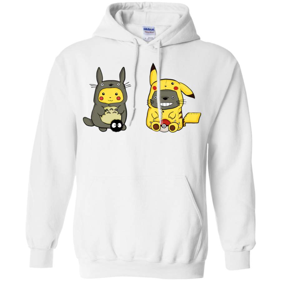 AGR totoro pikacu Gildan Pullover Hoodie