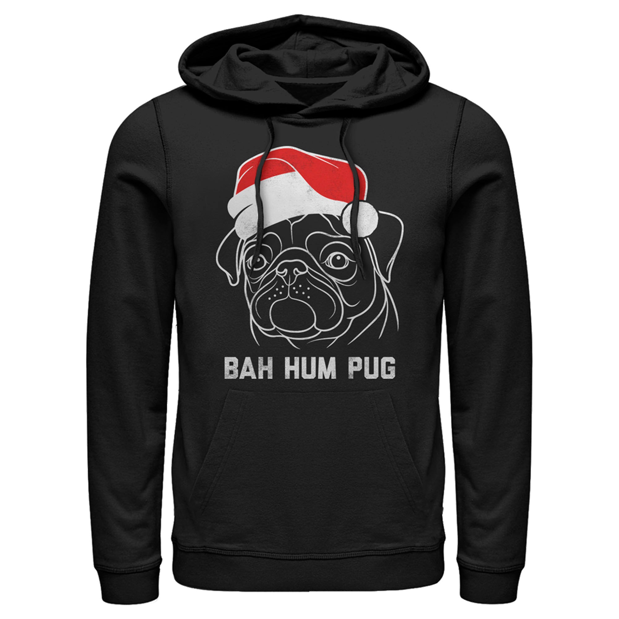 Lost Gods Men’S Bahumpug  Pull Over Hoodie