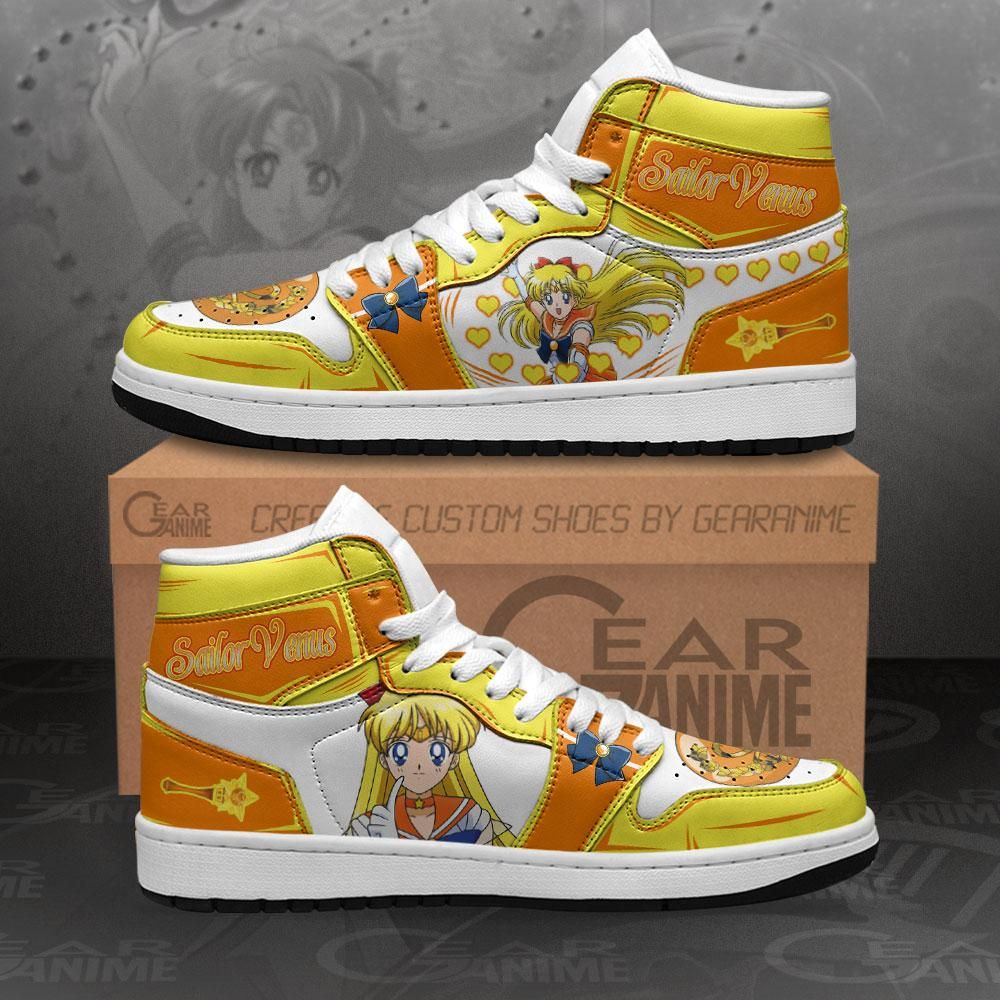 Sailor Venus Sailor Moon Anime Mn11 Air Jordan Shoes Sport Sneakers