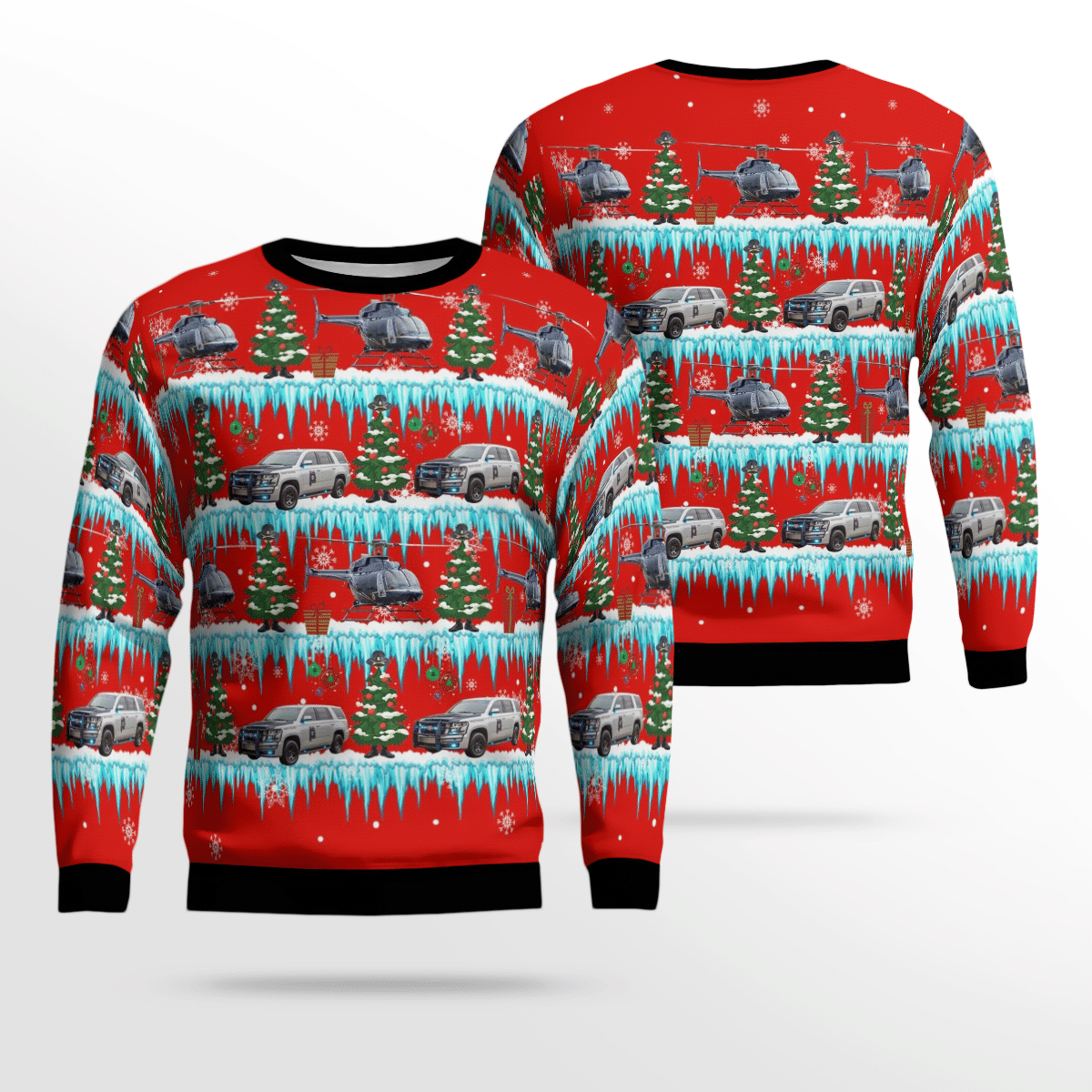 Alabama State Troopers Ugly Christmas Sweater, All Over Print Sweatshirt